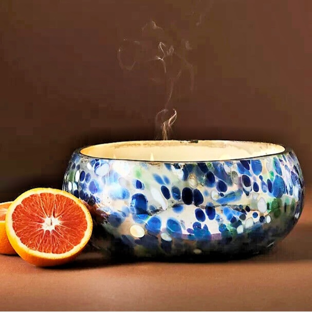 Anthropologie confetti candle